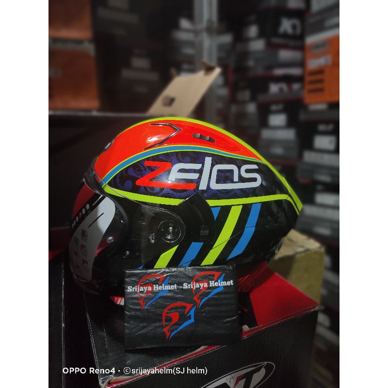 HELM KYT NFJ XAVIER SIMEON 2018 DOBEL VISOR ORIGINAL KYT ONGKIR 2KG