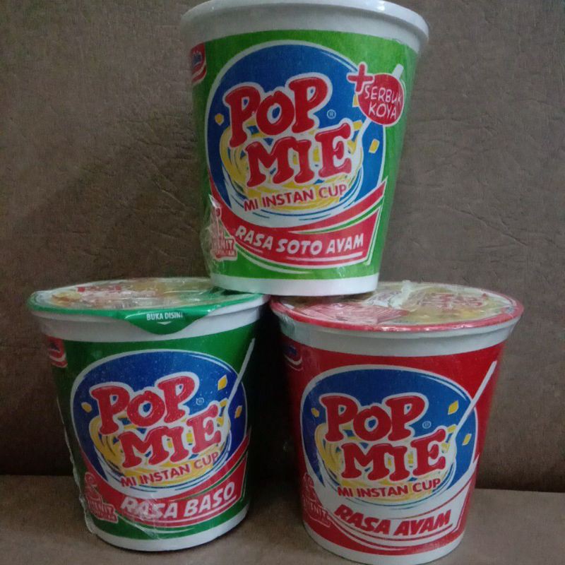 

Pop Mie 75g / Pop mie besar