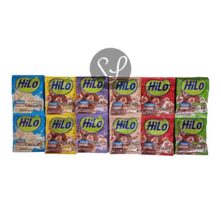 

Hilo Renteng Susu Hilo Minuman Bubuk 14gr Renceng Isi 10pc Sachet All Varian