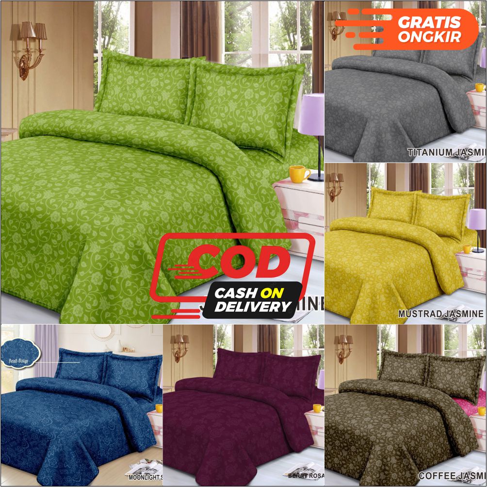 [MURAH] Sprei Embos Polos Ukuran 180x200 160x200 120x200 Tinggi 20