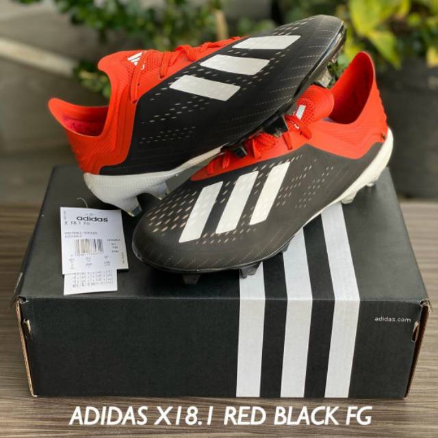 Adidas X18.1 Red Black FG