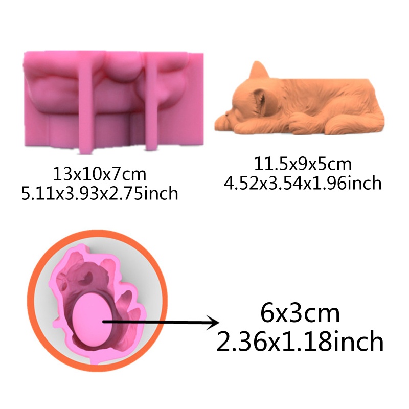 Siy Cetakan Pot Bungatanaman Bahan Silikon Untuk Dekorasi Diy