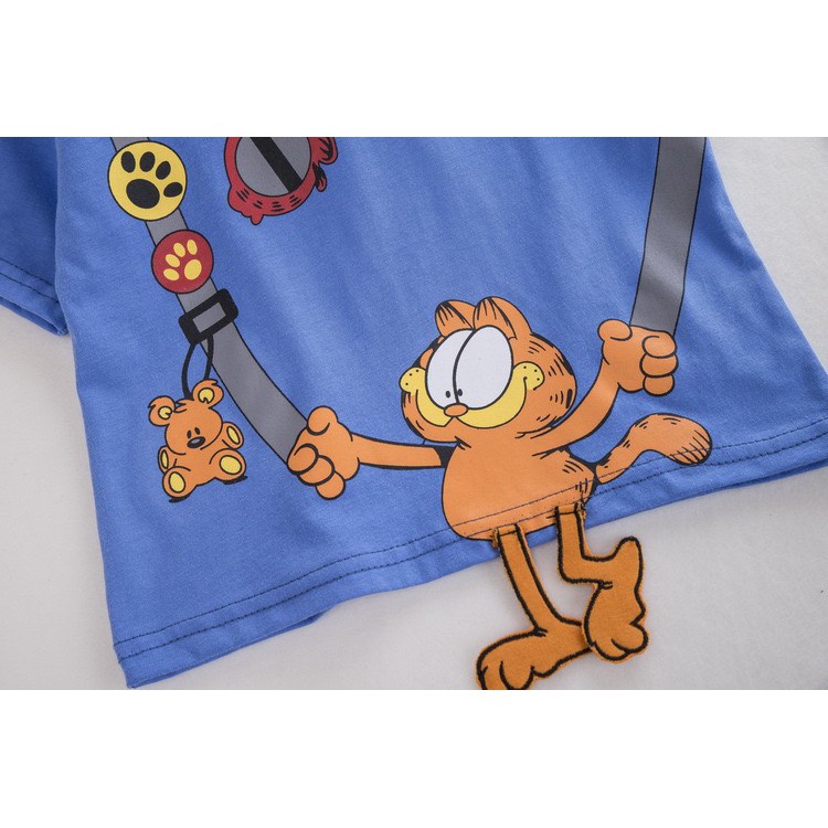 Setelan Import Keren Premium Anak laki-laki motif Garfield