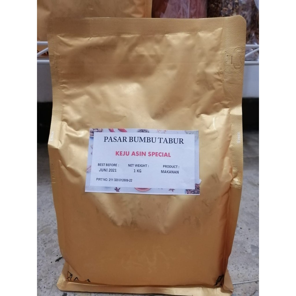

BUMBU TABUR KEJU ASIN SPECIAL 1 KG BUBUK MAKANAN ENAK MURAH HALAL