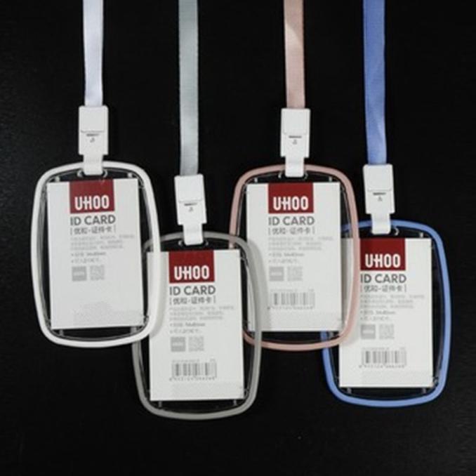 

TERBARU! Tempat Kartu Unik / ID Card Holder Motif Polos For Kartu MRT Lux 8th
