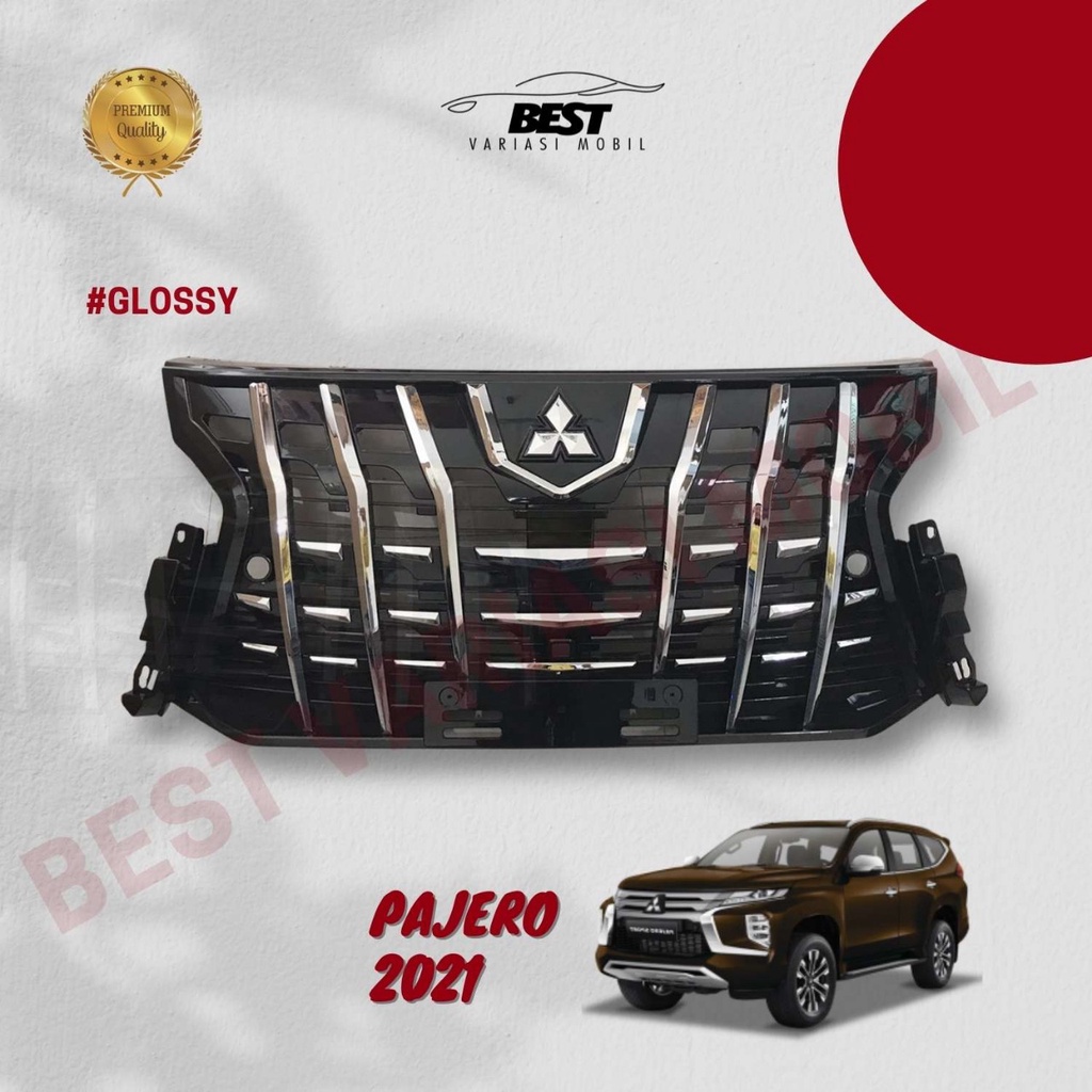 Jual Grill All New Pajero Sport Model Alphard High Quality Abs