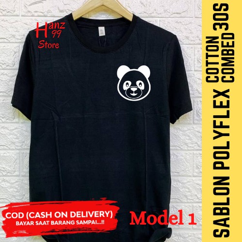 Kaos Wanita Jumbo Import Baju Wanita Kekinian Atasan Model Panda