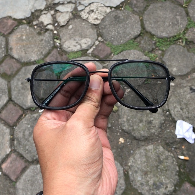 Kacamata Photocromic Aviator Pria Lensa Minus Silinder Netral Kaca Mata Photochromic