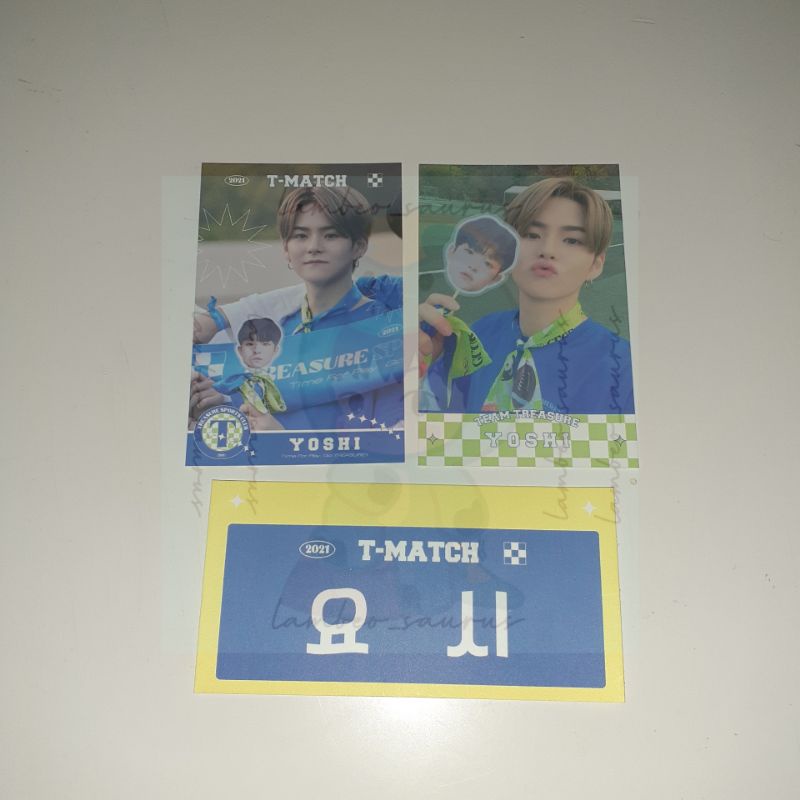 (booked) Yoshi tmatch set(blue ver)