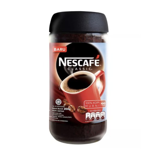 

Kopi Bubuk Nescafe Classic 100gr / 200gr