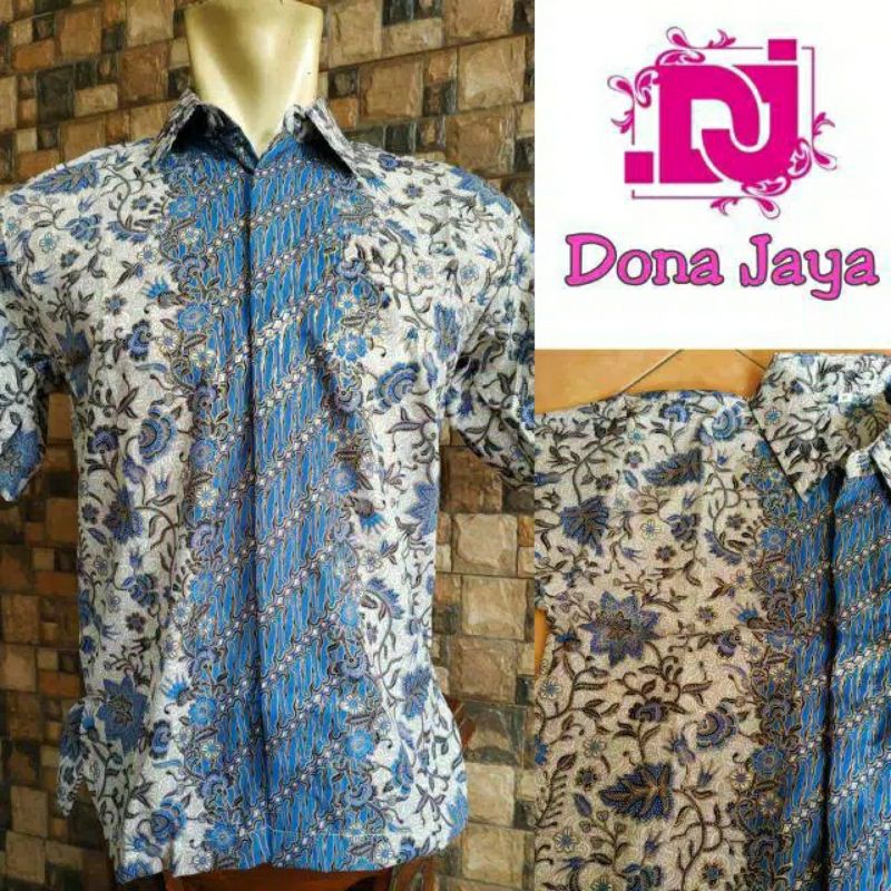 KEMEJA BATIK PRIA PENDEK / KEMEJA PENDEK TERLARIS / KEMEJA BATIK MURAH