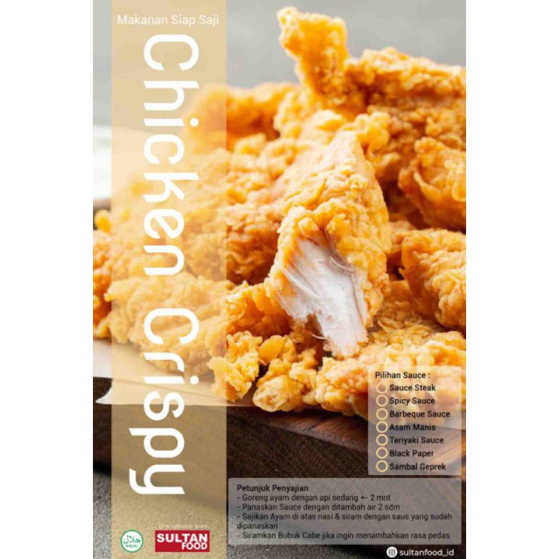 

chicken krispy frozeen enak homemade