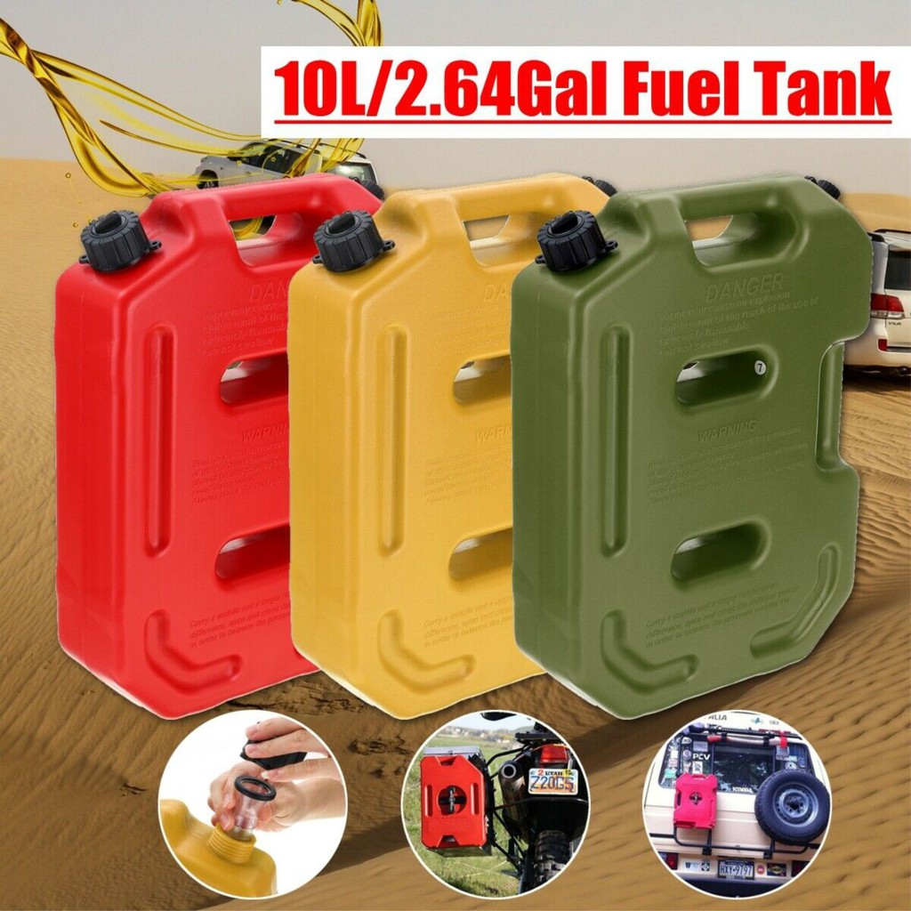 Jerigen Long Haul 10 Liter Jerrycan Fuel Pack Gasoline Offroad 4x4