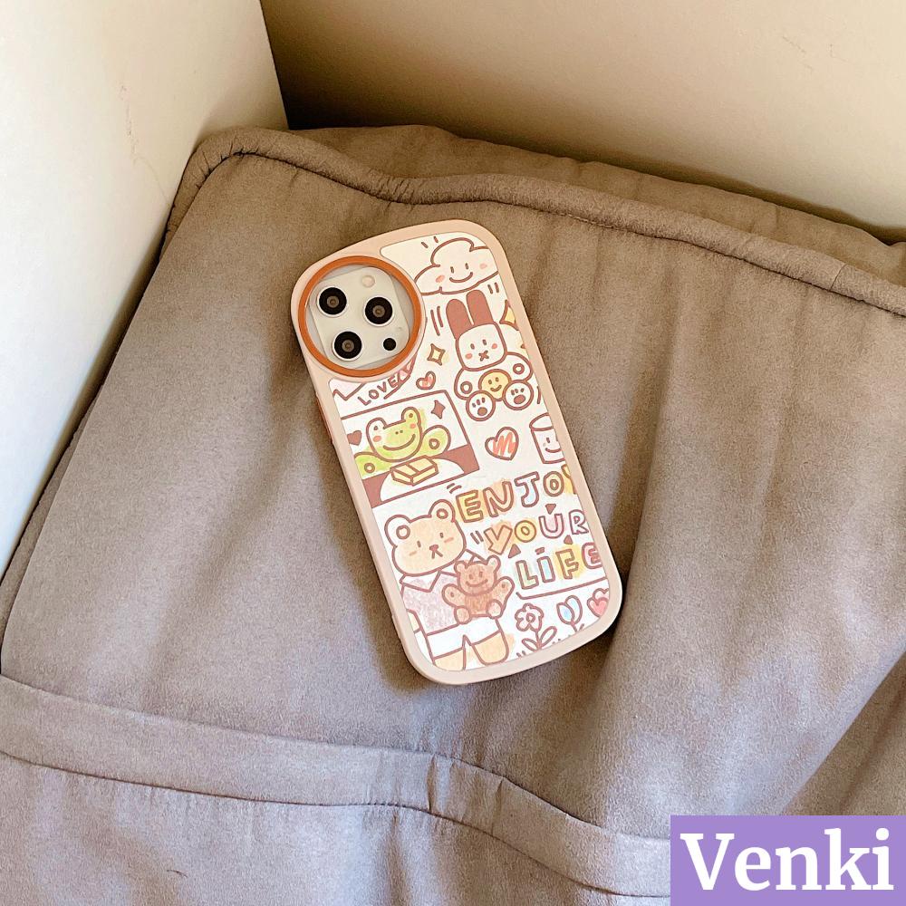 For iPhone 13 Pro Max iPhone Case Skin Feel Silicone Soft Case Luxury Leather Case Large Hole Circular Ring Protection Camera Airbag Shockproof Comic Cartoon Cute Style For iPhone 13 Pro Max iPhone 12 Pro Max iPhone 11 Pro Max iPhone 7 Plus XR XS M 11 7