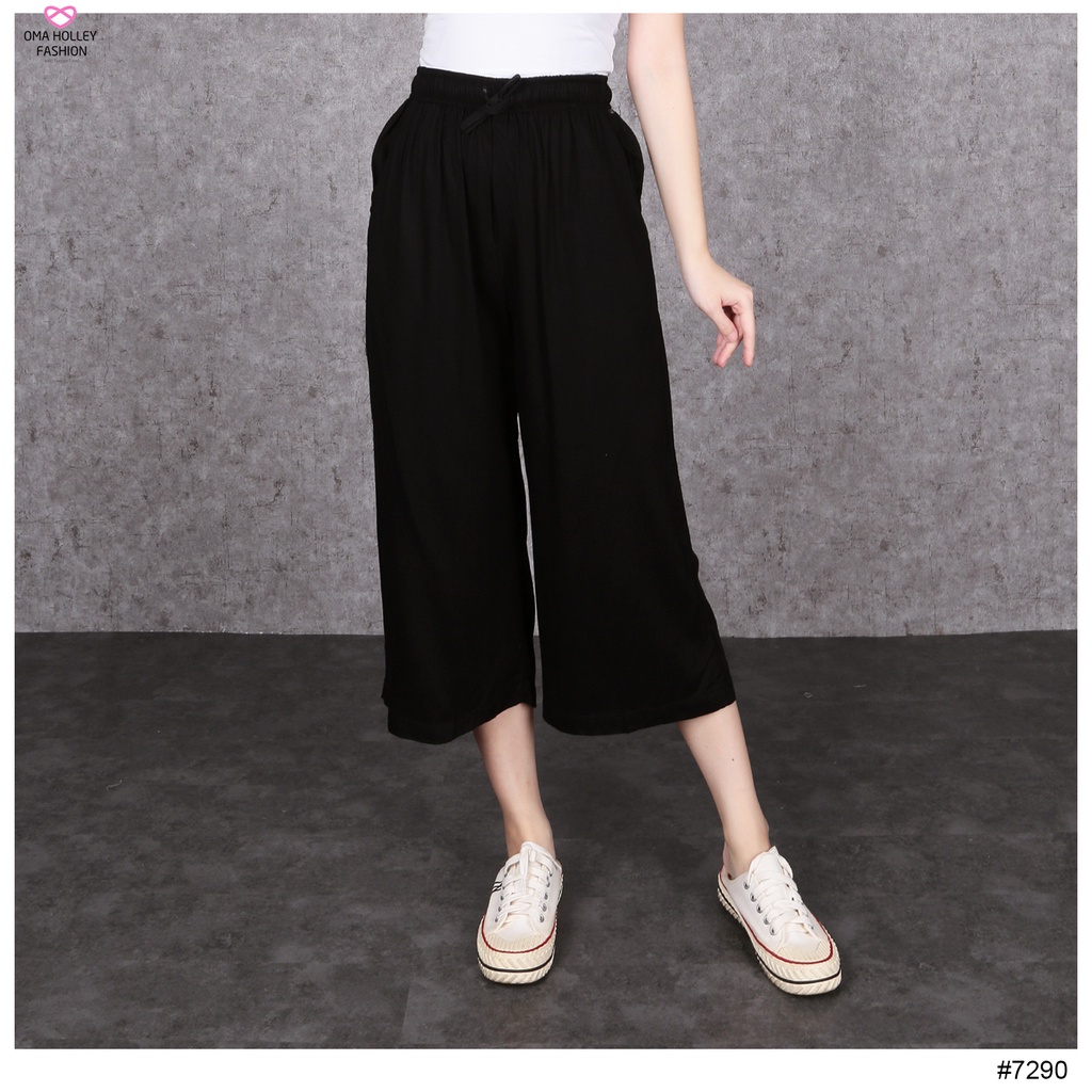 (COD) OH Fashion Irene Pants Celana Kulot Bahan Wanita #7290