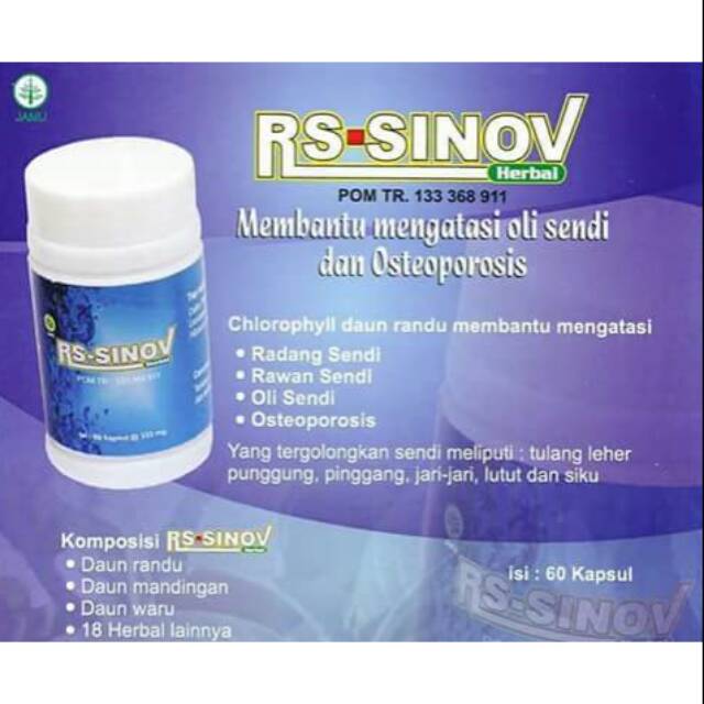Rs sinov herbal sendi NASA/NASA original/obat sendi