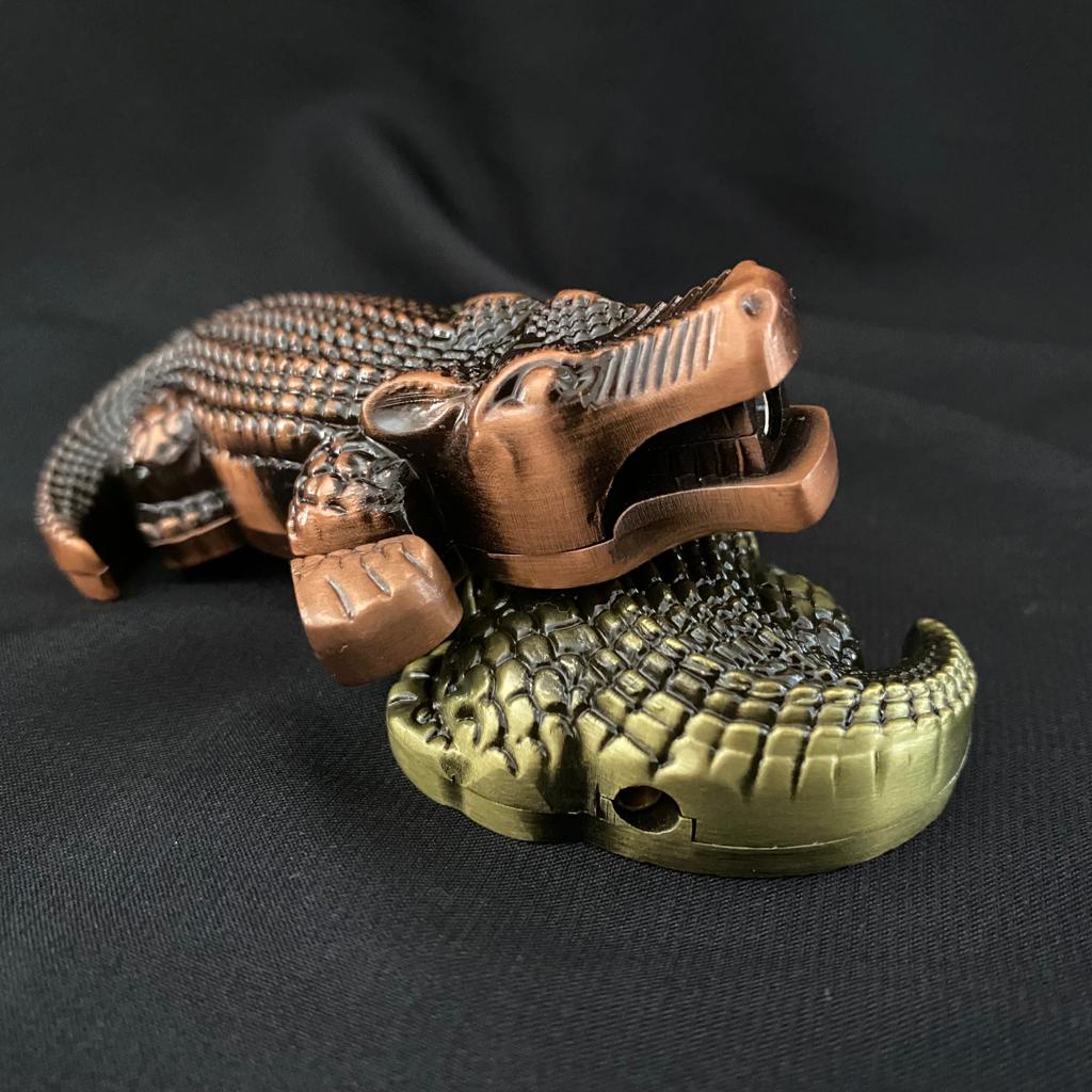 Korek api lucu unik model buaya