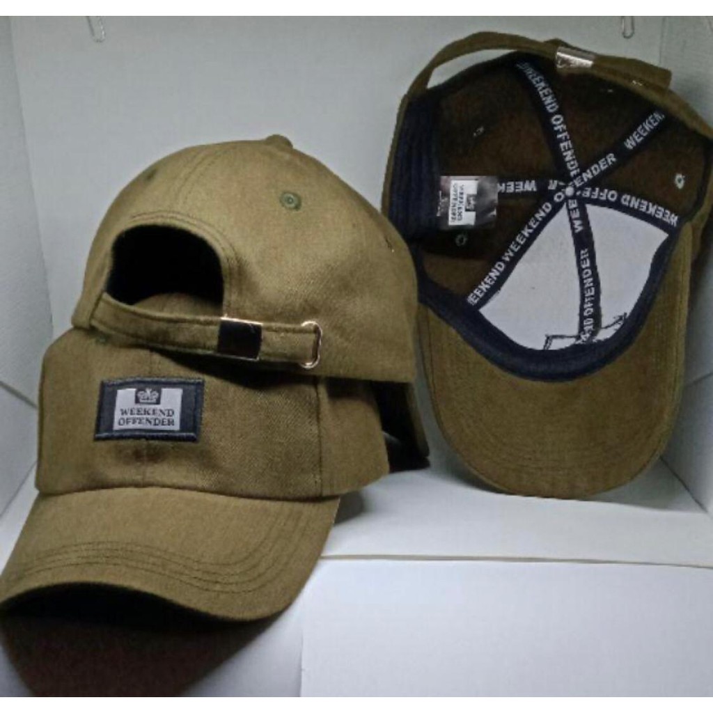 Topi  WEEKEND OFFENDER Distro terbaru real picture bisa bayar di tempat pengiriman cepat (COD)