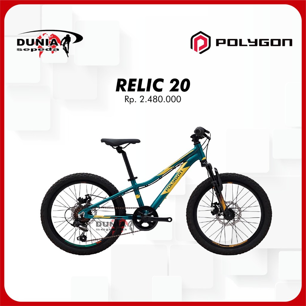 Polygon Sepeda Relic 20 / Junior Bike