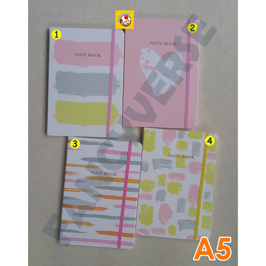 

Notebook Hardcover A5 NC5024 / Agenda Diary Notes Buku Catatan