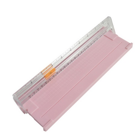 A4 Paper Cutting Machine Paper Cutter Art Trimmer Crafts Photo Scrapbook Blades DIY Office Home Stationery Knife-pink
