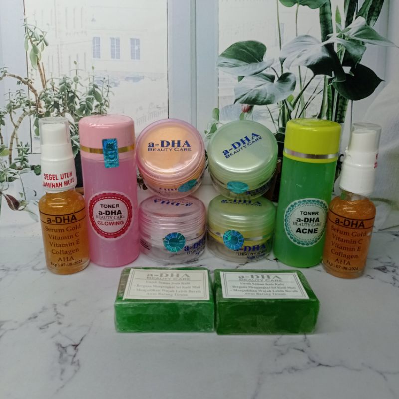 PAKET KOMPLIT Cream a-DHA BEAUTY CARE PINK/IJO MDS ORIGINAL