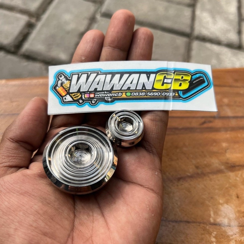 Tutup magnet kalter kiri besar kecil stenlis stainless GL MP Tiger