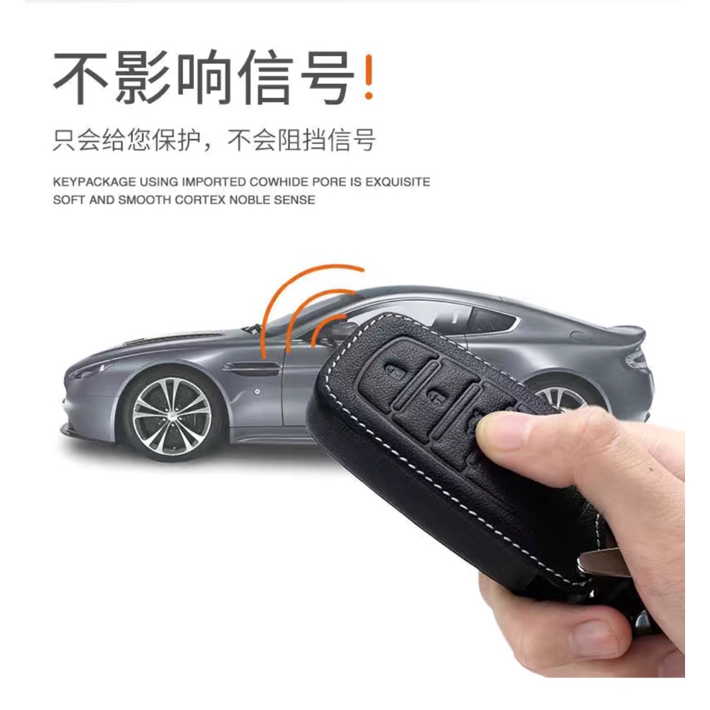 NEW high quality Leather Car Key Case Protection Cover For Toyota Vios Hilux Camry Harrier Innova Rush Yaris Alphard Hiace Fortuner Vellfire Corolla Cross RAV4