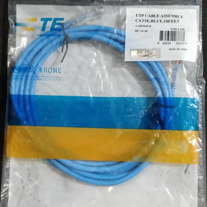 Commscope AMP Patch Cord UTP Cat.5 Slim 1 meter | 2 meter | 3 meter