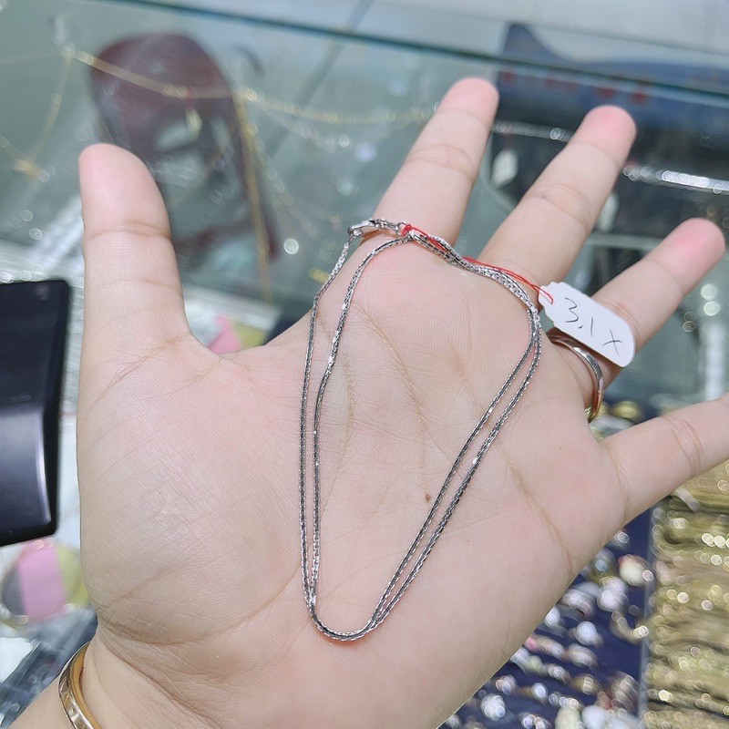 kalung model italy 3gr mas putih