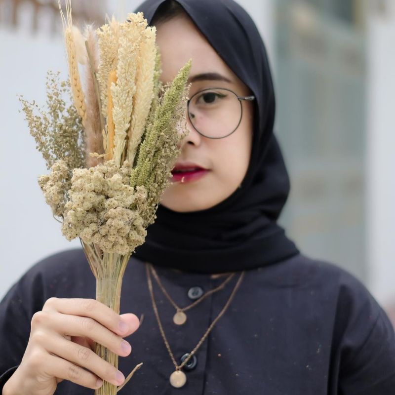 Kalung Rantai Wanita 2 layer Gold Emas Anti Karat Aksesoris Ootd