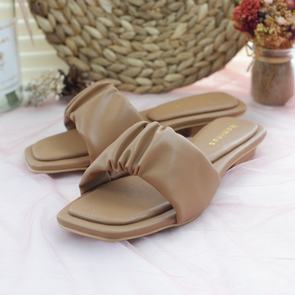 FLASH SALE 7.7 FLAT SANDAL KOKOP LIPAT REALPICT BLX 02