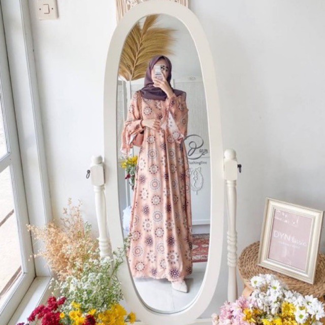 DYN PADMA DRESS / DYN CLOTHINGLINE / DRESS MUSLIM / DRESS WANITA / PGMTA