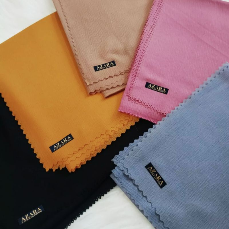 HIJAB SEGIEMPAT / BELLA SQUARE VOAL POLOS LASER CUT AZARA (110x110)