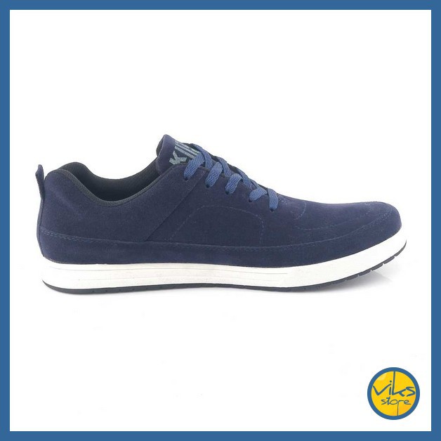 Sepatu Sneakers Pria Cowok Tali Style Casual Unisex Distro Kuzatura Suede Lokal Premium Elegan