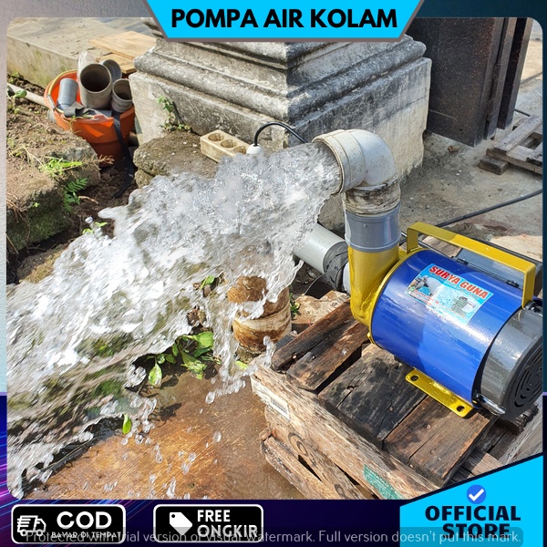 pompa air kolam koi hemat listrik JET 300 pompa air kolam low watt