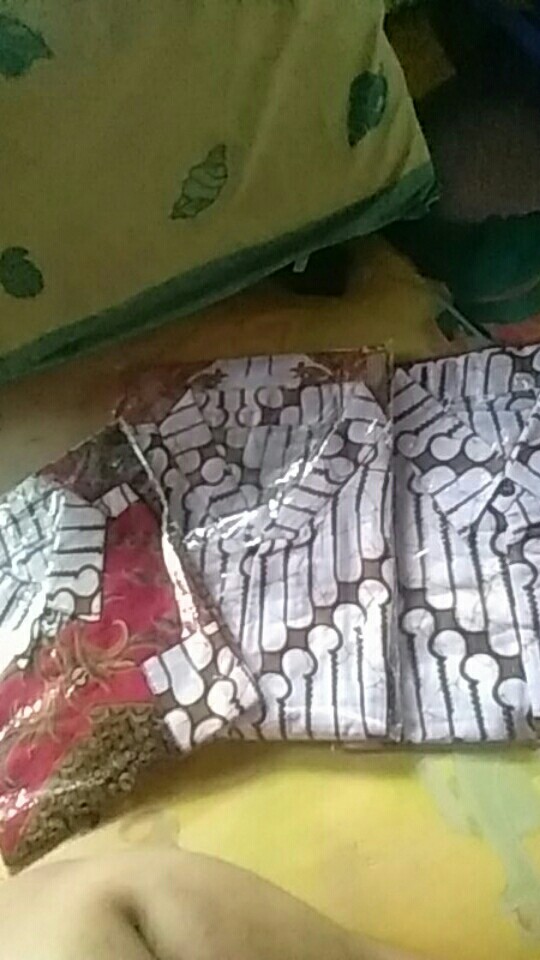 Batik Couple Keluarga Batik Sarimbit Keluarga Murah Sania Ruffle Ori Ndoro Jowi Dnt Garuda Merah