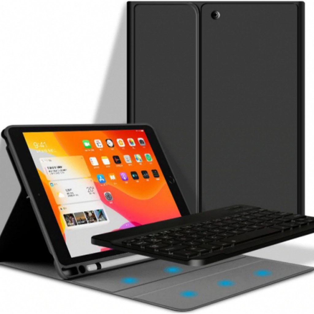 Smart Keyboard Wireless Case Ipad 5 6 9.7 air pro 3 10.5 7 8 9 10.2 MINI 6 Cover Apple Pencil Holder