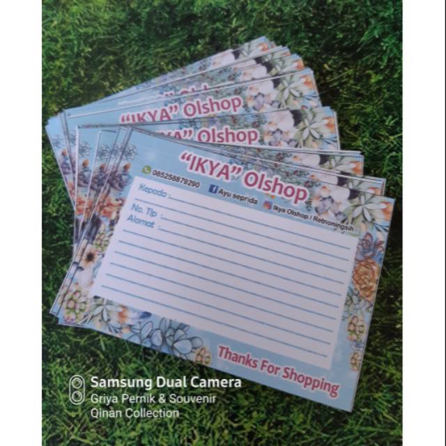 

LABEL PENGIRIMAN STIKER / LABEL OLSHOP / LABEL CUSTOM