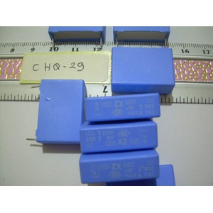 Safety capacitor 0.33uf 275VAC  330nf  334 MKP-2  Pitch 22mm Philips 275v
