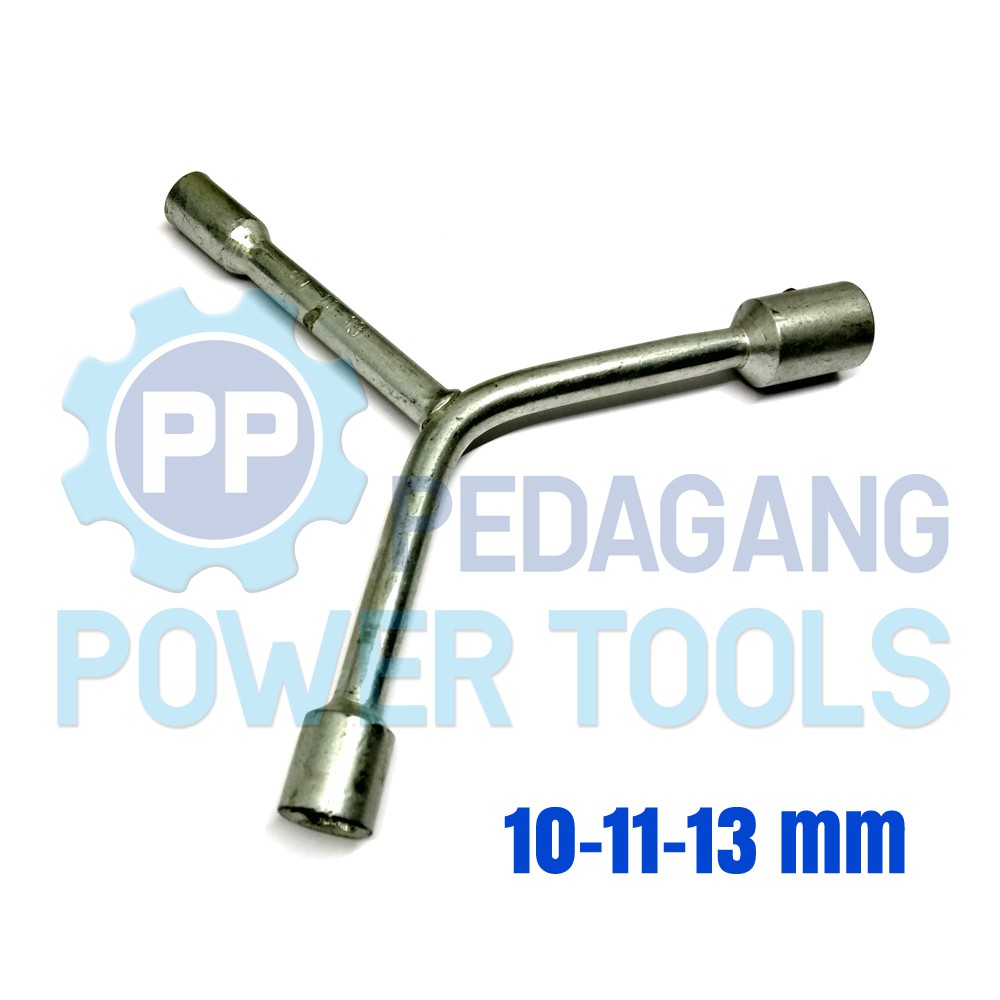 CUCI GUDANG KUNCI SOK Y 10-11-13 MM CHROME SOCK SOCKET SHOCK WRENCH