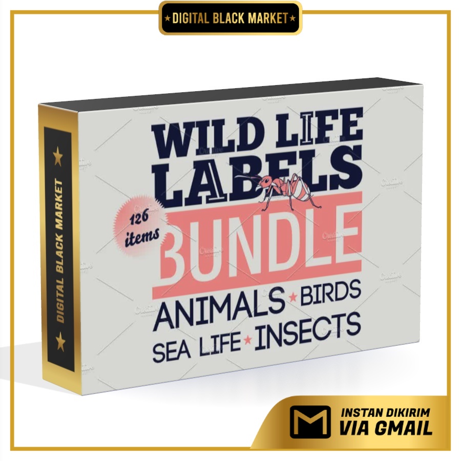 Wild Life Labels - Vector Designs - Business Branding