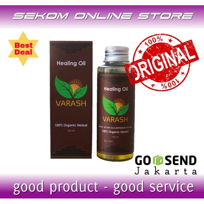 Buruan Beli Varash Healing Oil Original 100ml Minyak Varash Harga Promo Ay1011 Indonesia