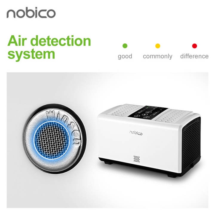 【Ready stock】Nobico pembersih udara komposit HEPA efisiensi tinggi dan filter karbon aktif PM2.5 aromaterapi pembersih udara anion