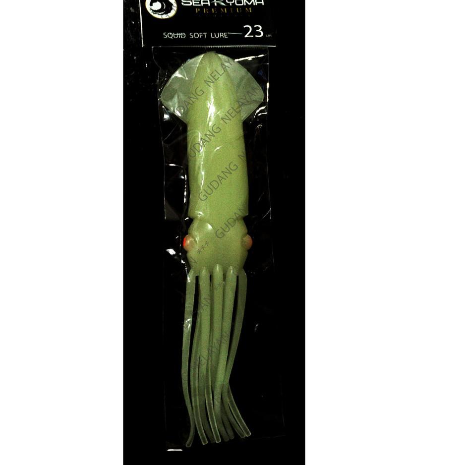 Grosir Pemesanan Searyoma GID Squid Soft Lure / Bait - Cumi Karet - Umpan Layur