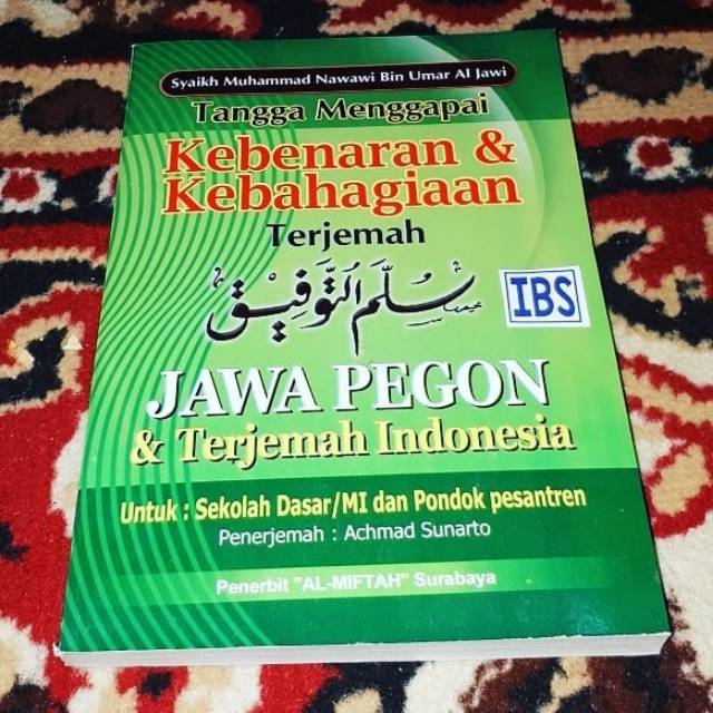 Sulam taufuq terjemah dan makna pegon