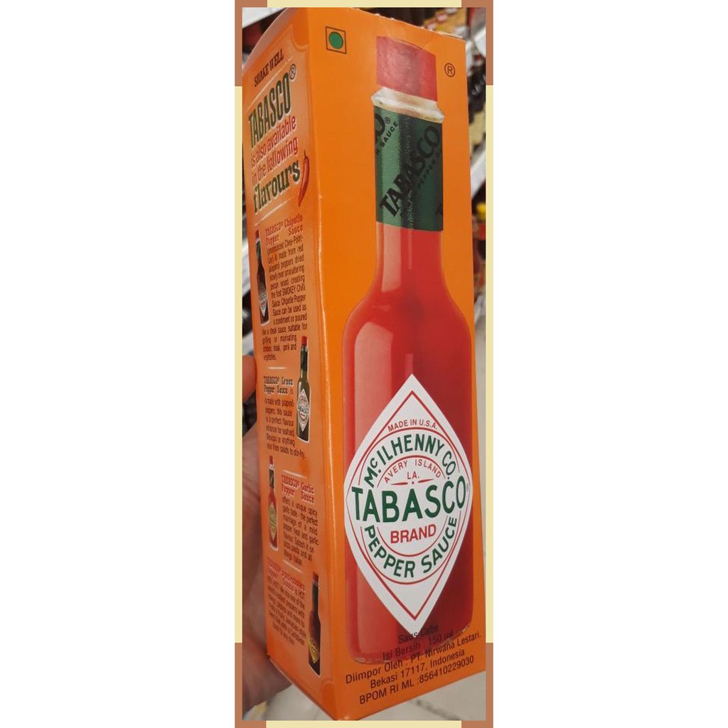 

Tabasco pepper sauce 150 ml | Product of USA