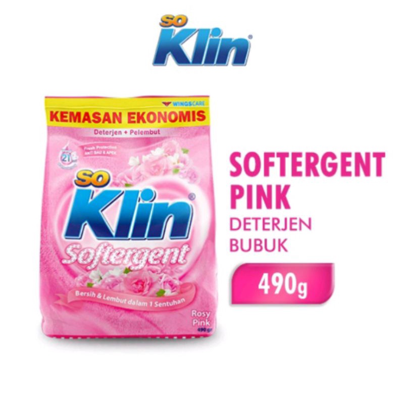 Soklin Softergent All Varian 490 Gram