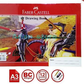 

Pus Faber Castell Drawing Book A3 1740A3
