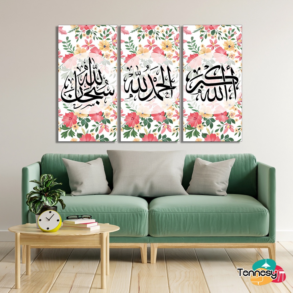 TENNESY HIASAN DINDING KALIGRAFI MODERN AESTETIK 15X30 CM WALL DECOR PAJANGAN KAYU POSTER DEKORASI DINDING RUMAH KAMAR TIDUR